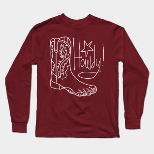 Howdy! Long Sleeve T-Shirt